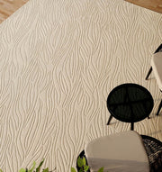 Natural White Color Handmade Area Rug - HTW-89 (300X400 CM)