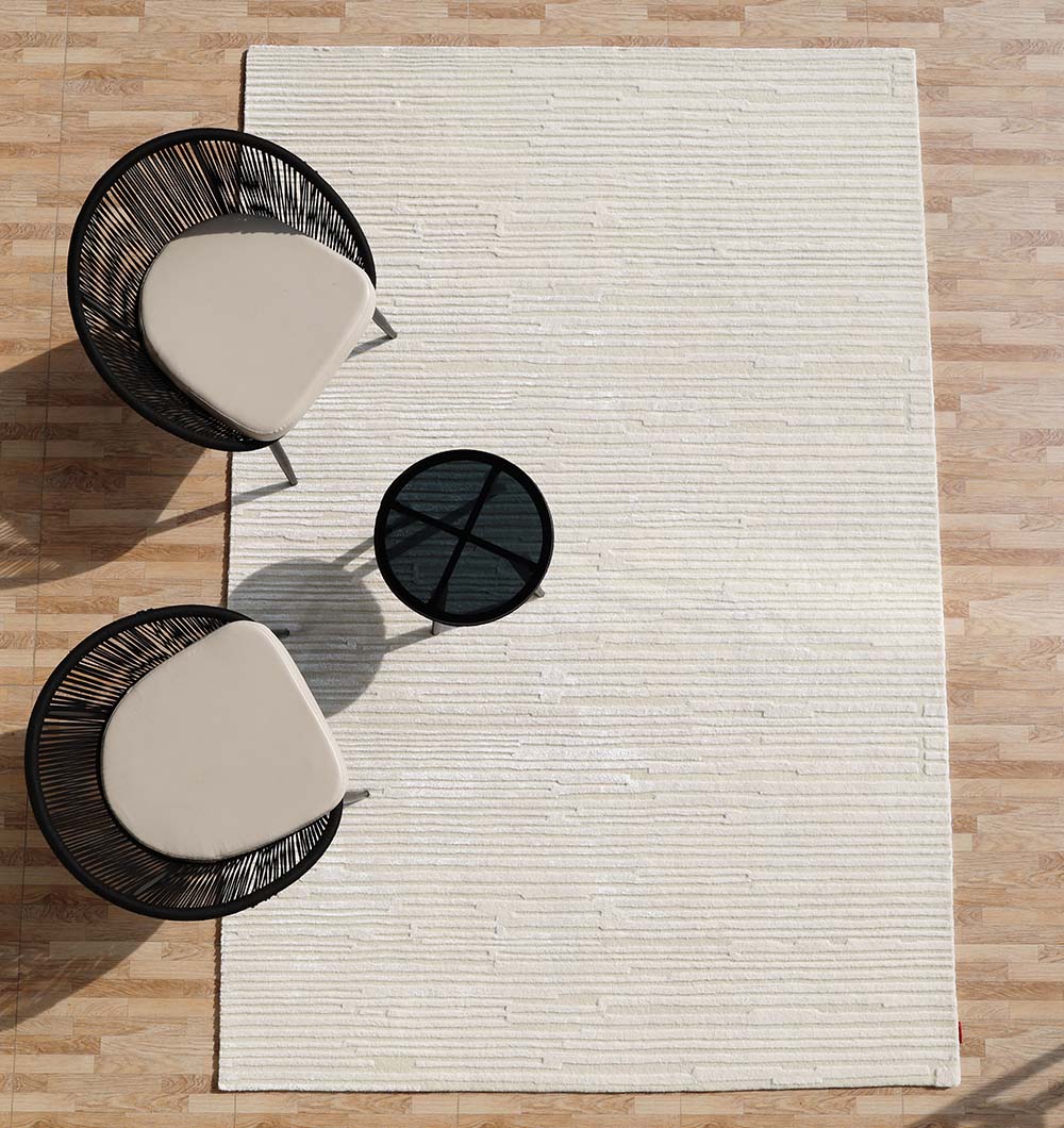 Exquisite Off White Handmade Area Rug | HTWV 107 (200x300cm)