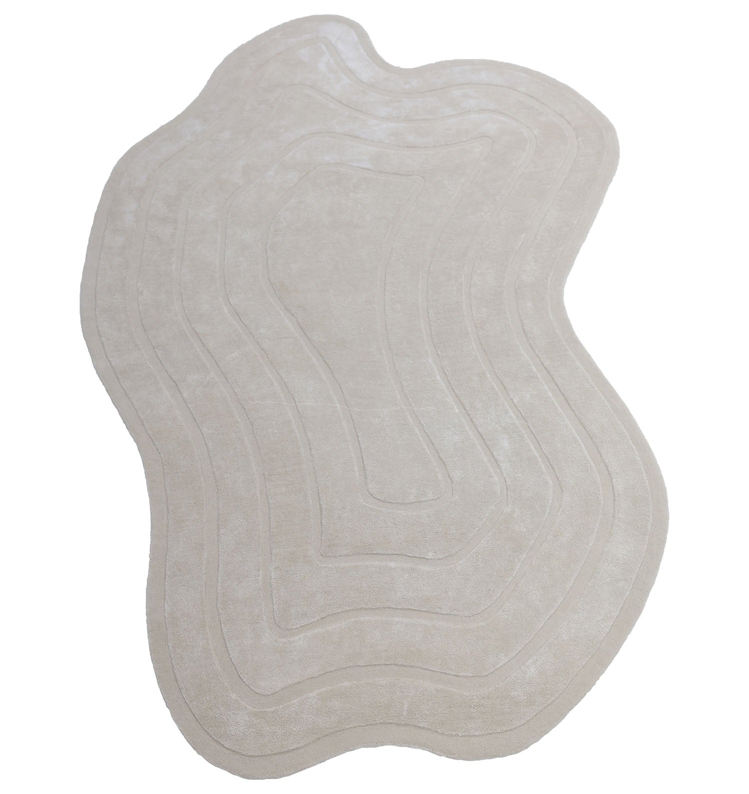 Luxurious Off-White Hand-Tufted Rug - HTWV 111 (200x300cm)