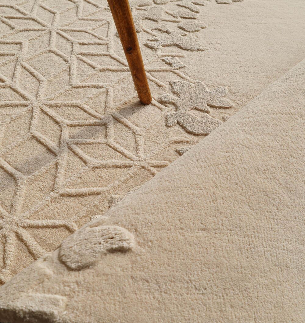 Natural Color Handmade Rug - HTWV-151 (200 cm rd)