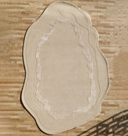 Premium Beige Handmade Carpet HTWV-155 – 200×300 cm