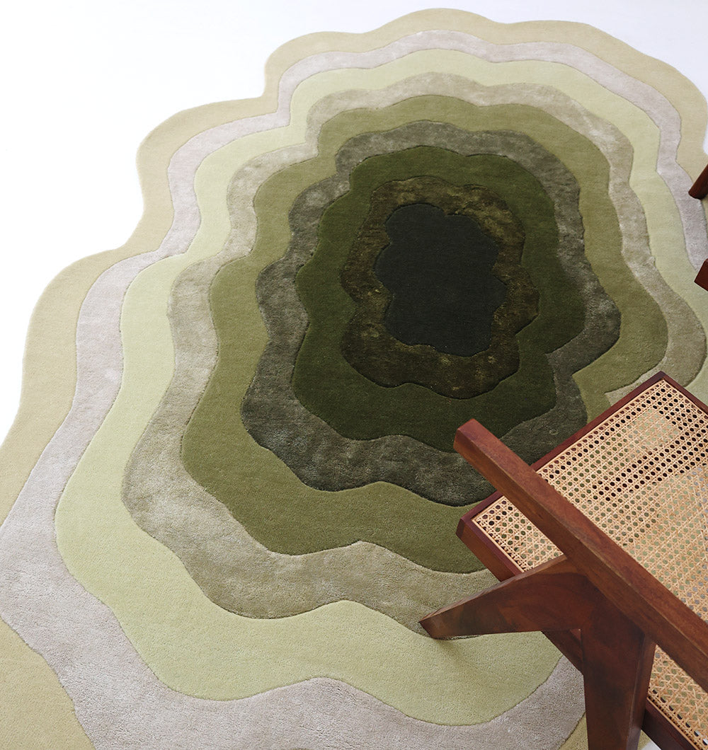 Handmade shape  Area Rug - HTWV 164 (200X300 cm)