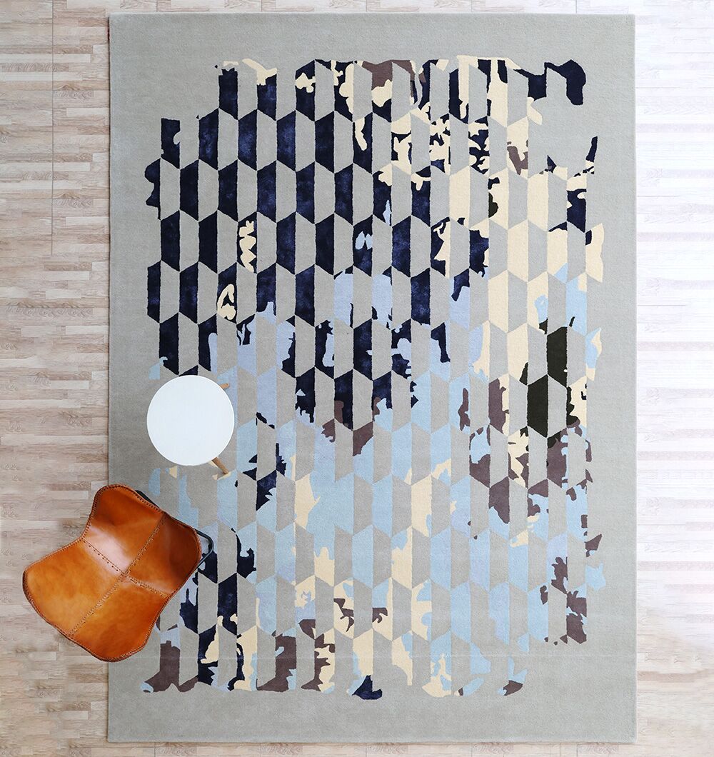 Multi Color Handmade Decorative Area Rug - HTWV 166 (300X400 cm)