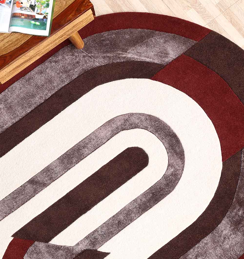 Modern Geometric Shaped Rug  HTWV 184 (200 x 226 cm)