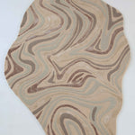 Desginer Freeform Handmade Rug HTWV-196