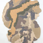 Contemporary Flow Area Handmade Rug HTWV-199