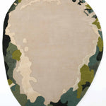 Terra Eclipse Oval Handmade Rug Accent Rug HTWV-201