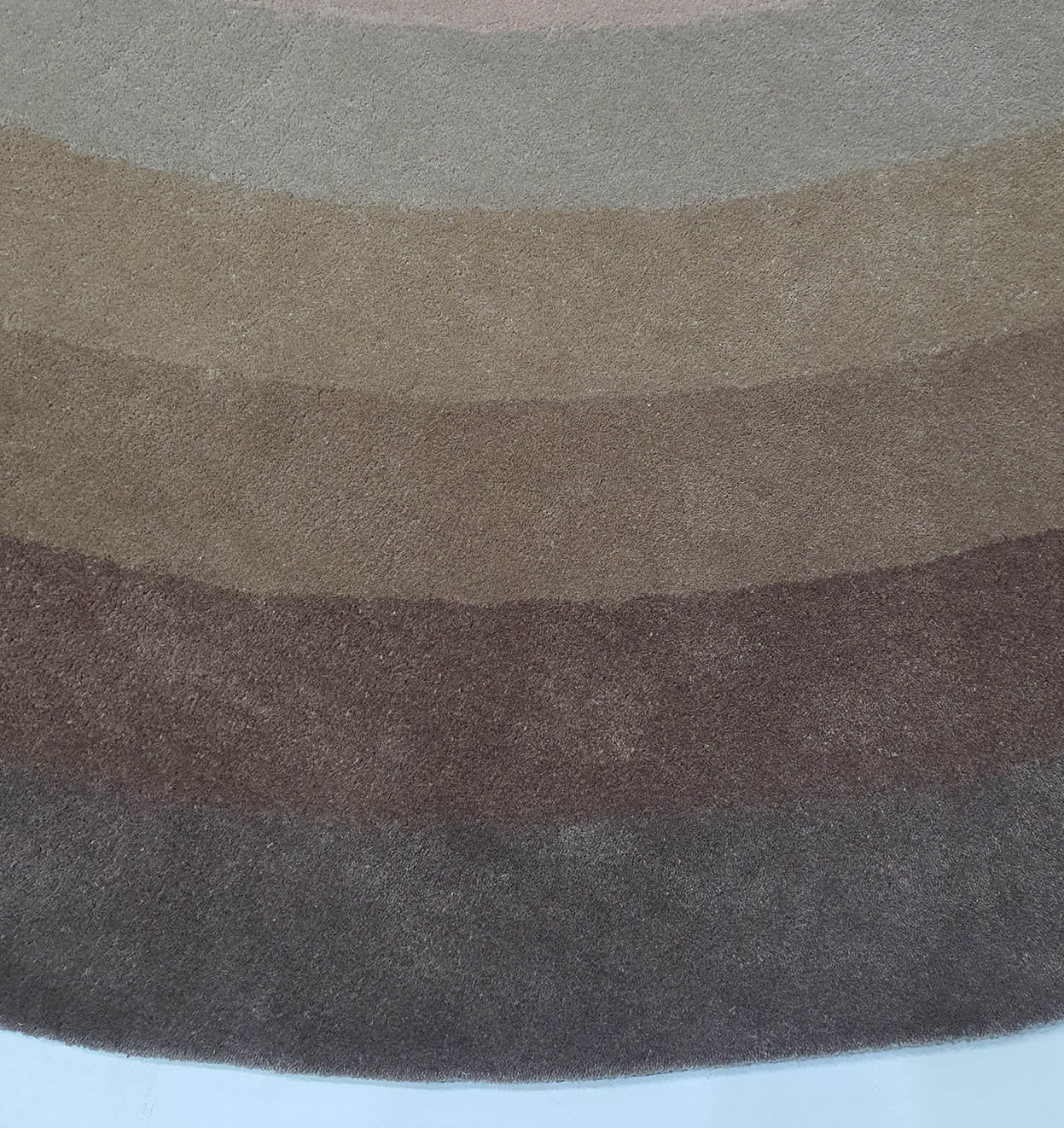 Wool & Cotton Handmade Round Rug - HTWV 54 (300cm)