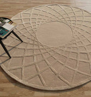 Handmade Round Area Rug - HTWV 61 (200 Cm)