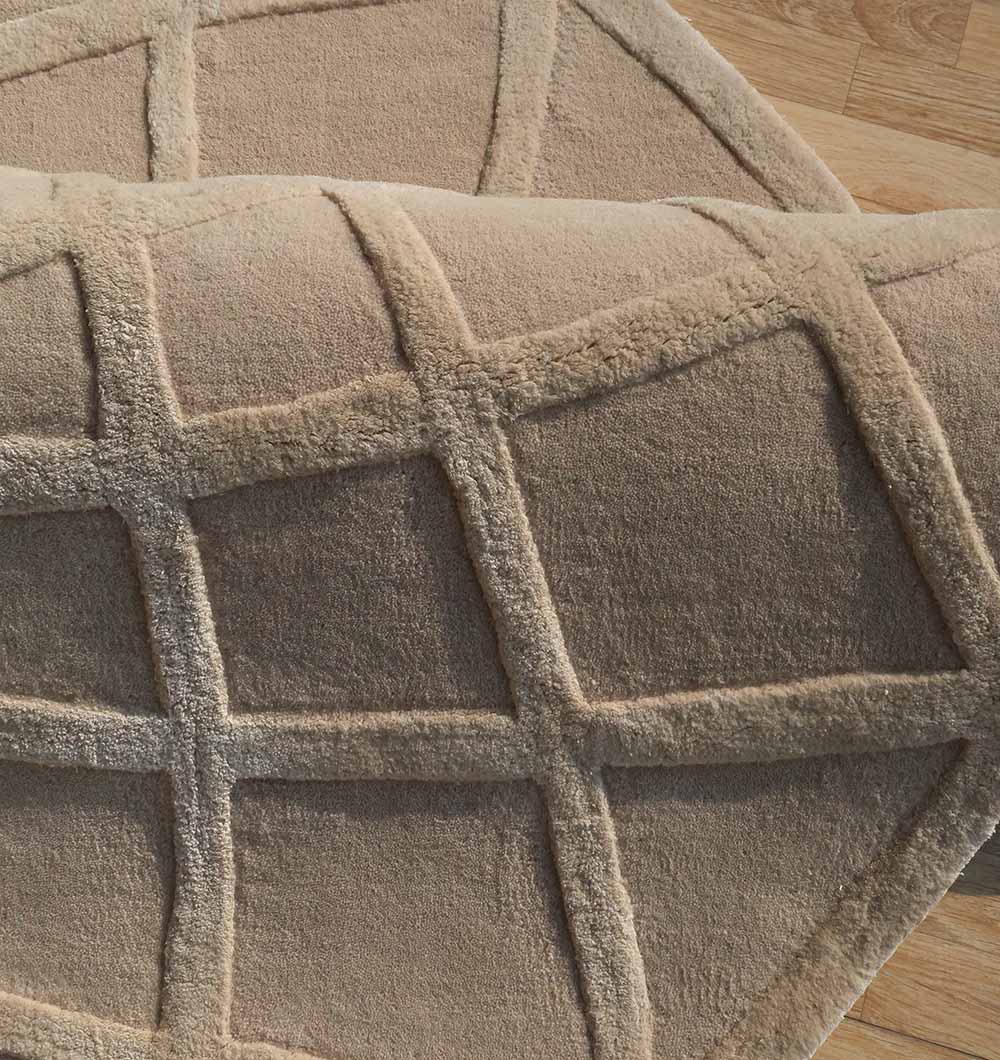 Handmade Round Area Rug - HTWV 61 (200 Cm)