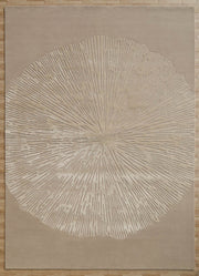 Hand-tufted carpet for home decor in multi-color, serving as a luxurious and unique addition to any room.