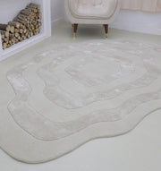 Wool, Tencel & Cotton Multi Color Rug HTWV-91