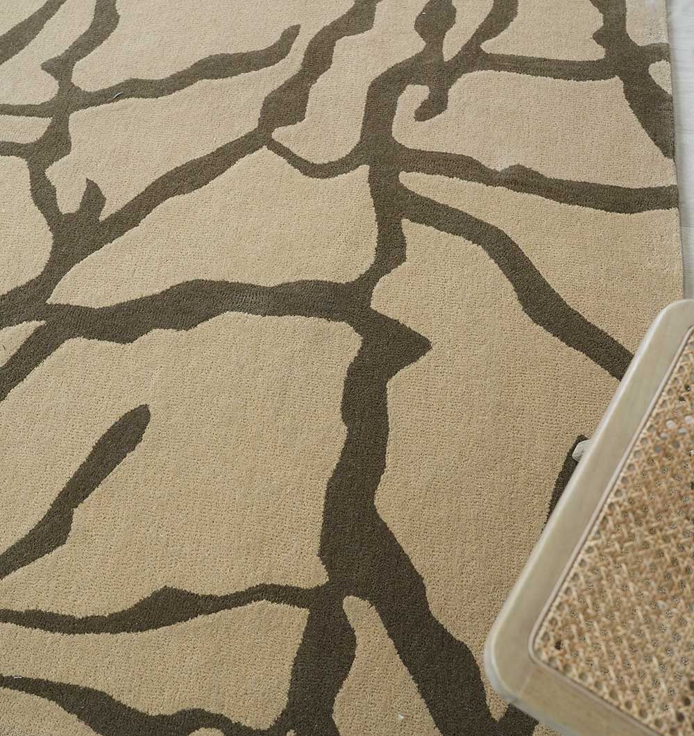 Stunning Multi Color Fluffy Wool Handmade Rug - HTW 21 (202x292cm)