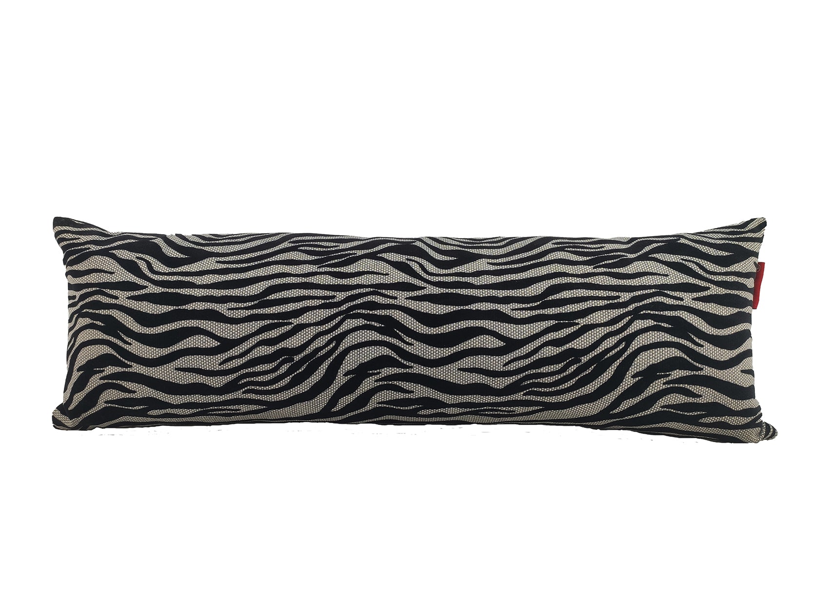 The RAMSHA HOME Black Sofa Cushion Cotton Beautiful Geometry Pattern CS-229 features a striking black and white geometric design, shown on a plain white background.