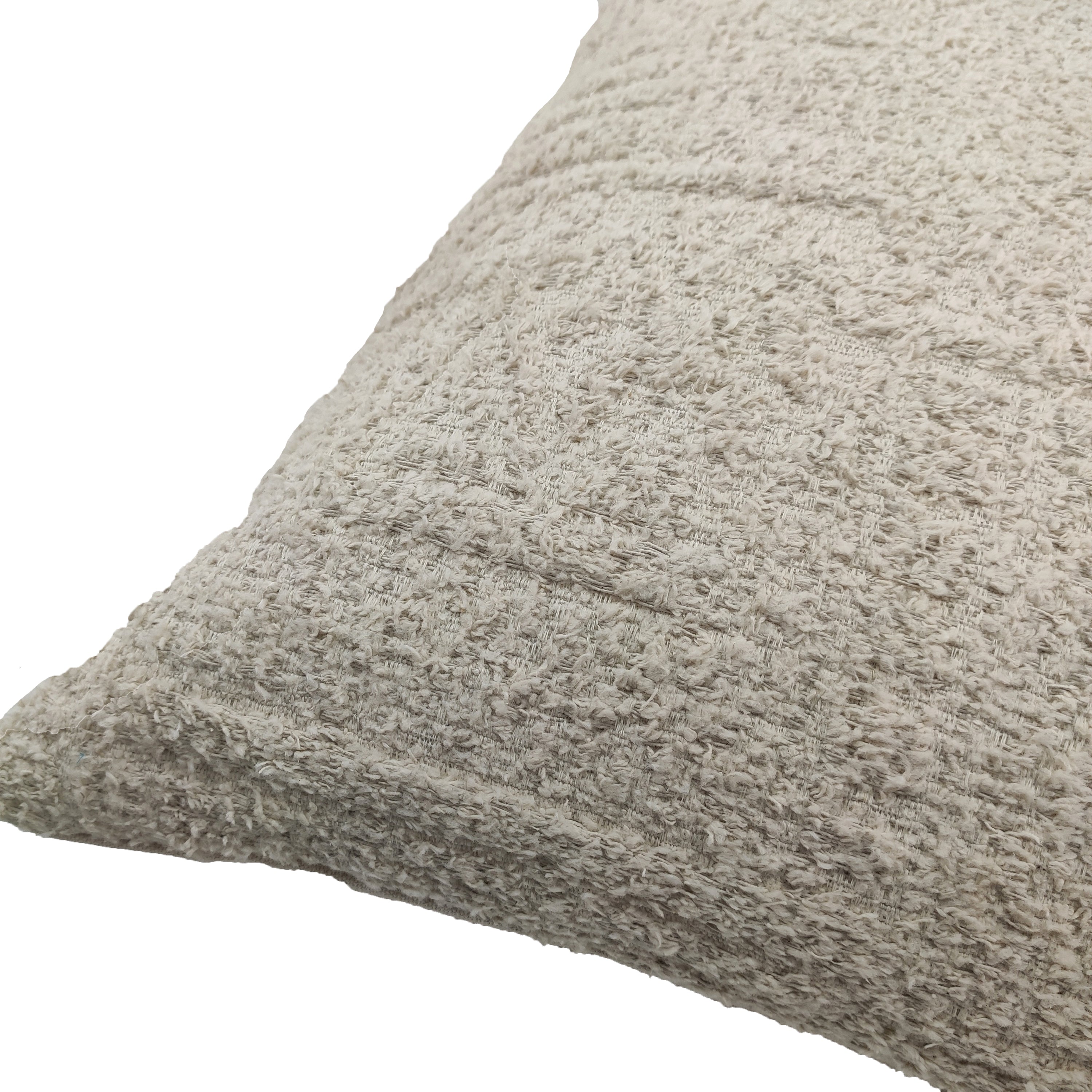 Boho Cushion With Small Furr