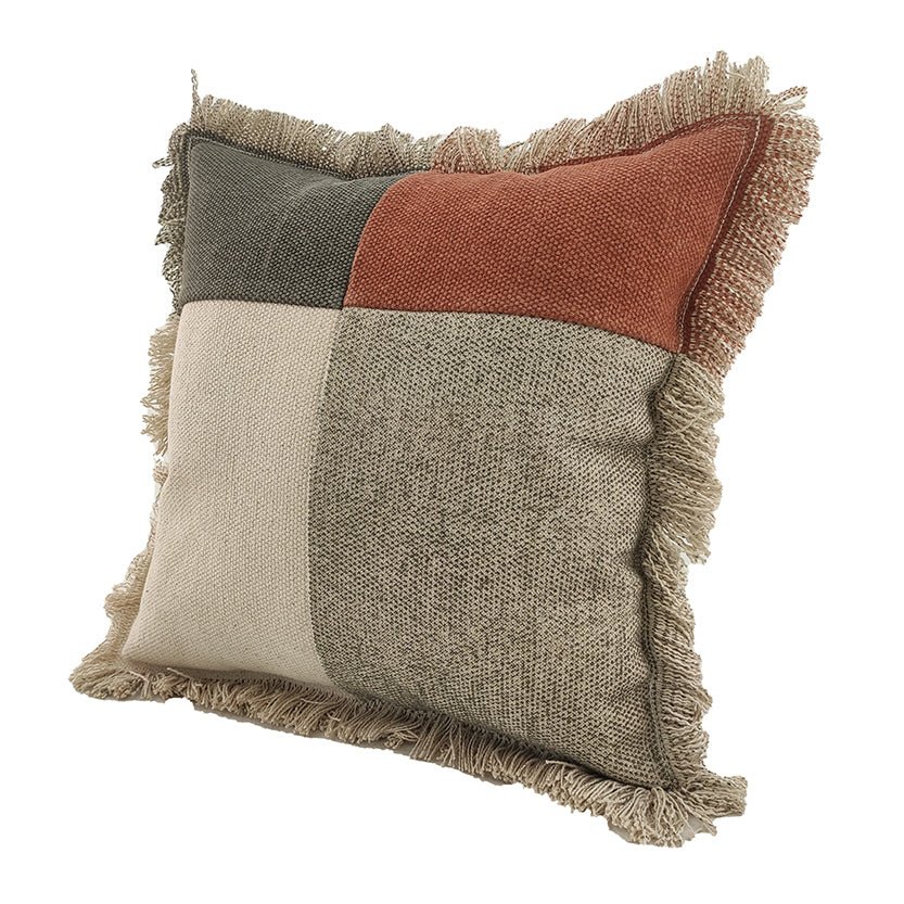 Complete your home decor with our Multi Color Cushion, featuring a tassel for added flair and personality