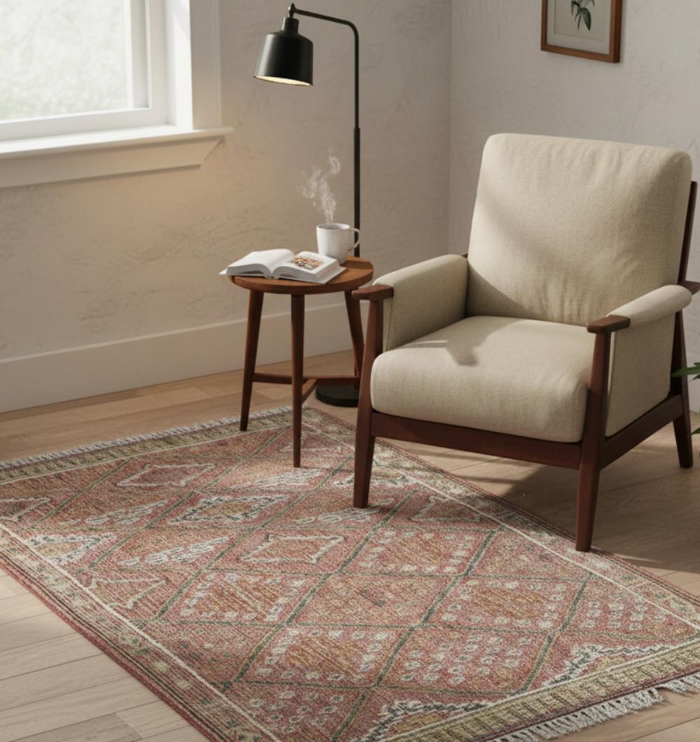 Durable Jute & Cotton Kilim Flatweave Carpet – KLM 001 (200x300cm)