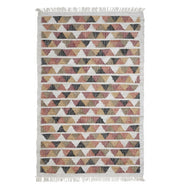 Geometric Jute Cotton Tribal Kilim Rug – KLM 003 (170x240cm)