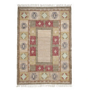 Symmetrical Bordered Traditional Kilim Rug - KLM 007 (170x240cm)