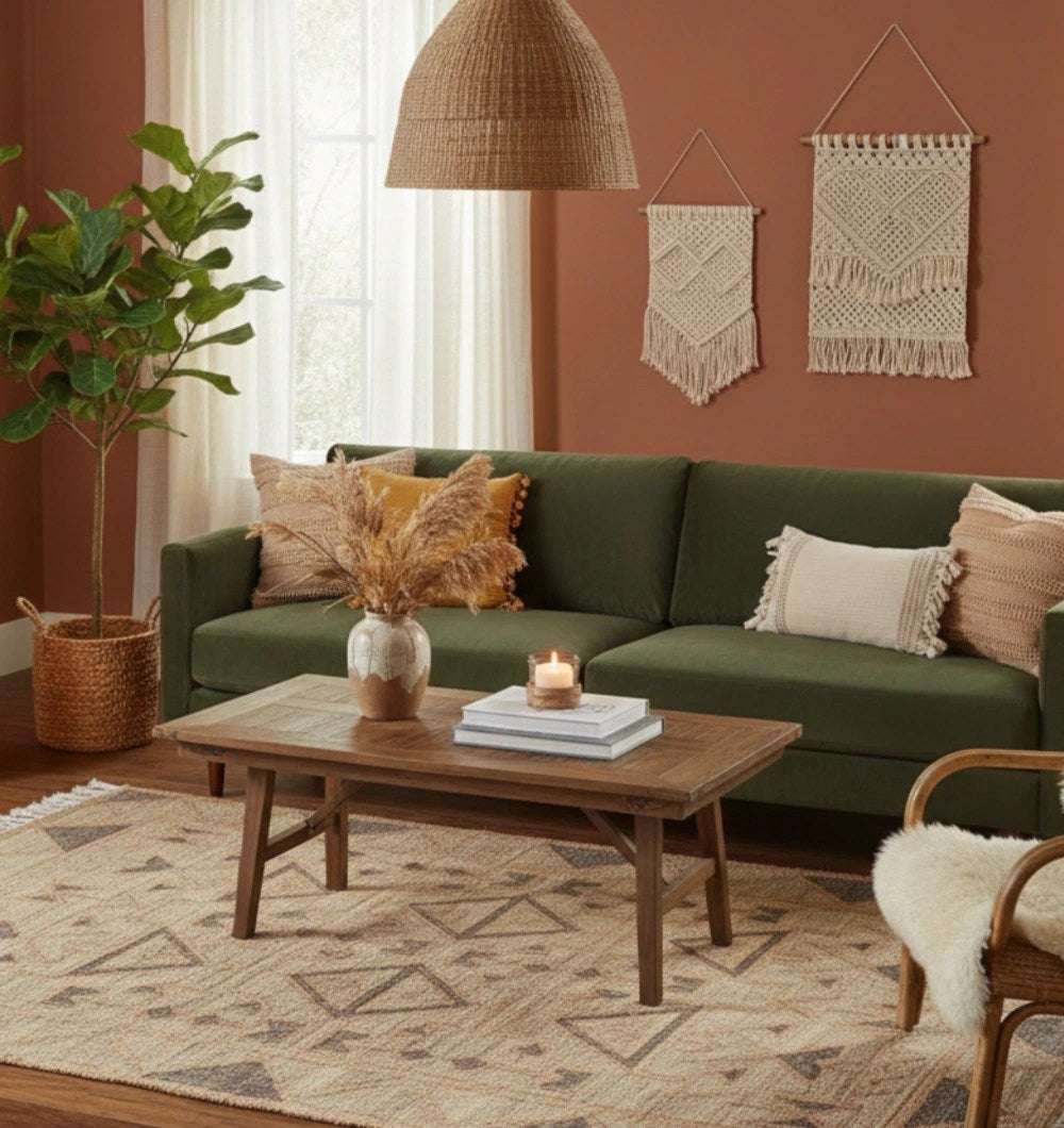 Minimalist Neutral Jute Tribal Kilim Rug - KLM 008 (170x240cm)