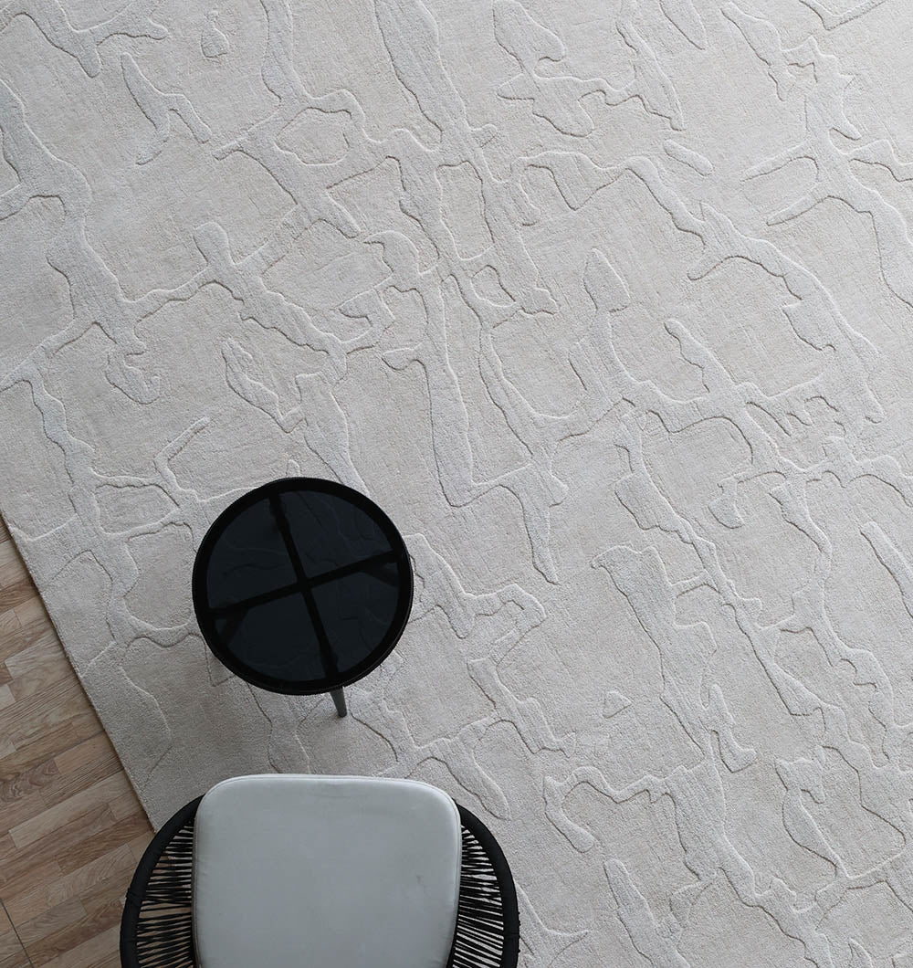 Decorative Light Brown Color Area Rug - LKH-027 (300x400 cm)