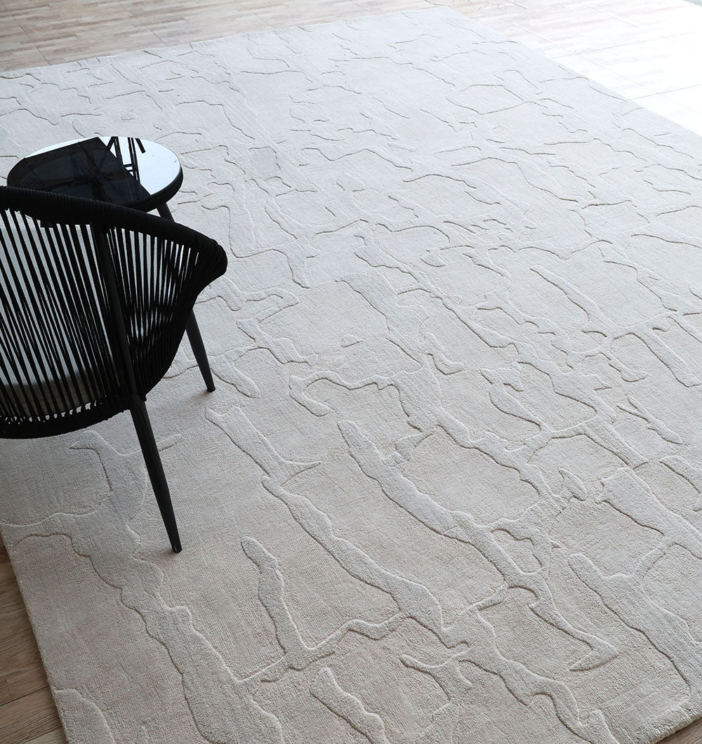 Decorative Light Brown Color Area Rug - LKH-027 (300x400 cm)