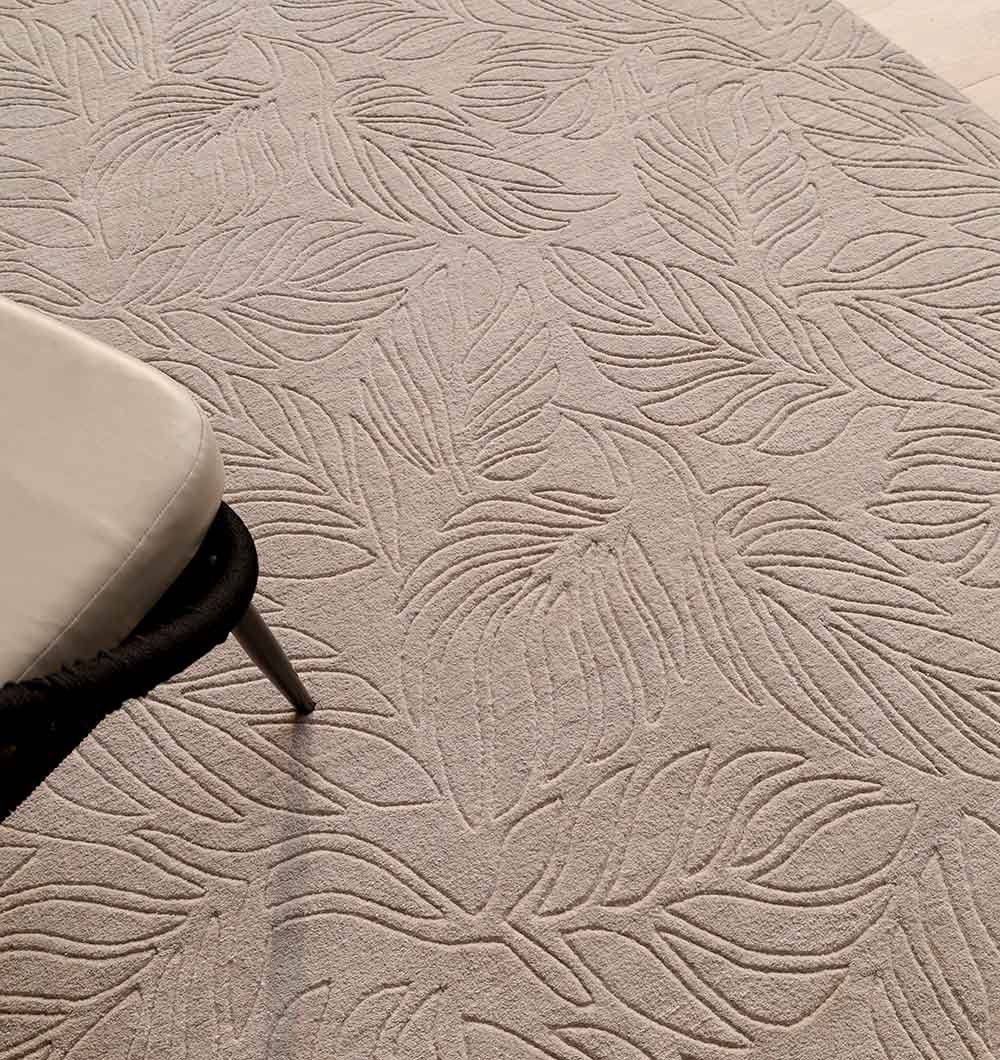 Decorative Rectangle Handmade Grey Color 200x300 cm Area Rug  - LKH-039