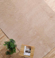 Rectangle Handmade Beige Color 200x300 cm Area Rug  - LKH-040