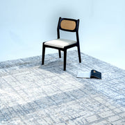 Cream Colored Geometry Turkish Carpet MZ24Z