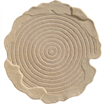 Natural White Color Handmade Area Rug - HTWV-138 (183 x 200 cm)