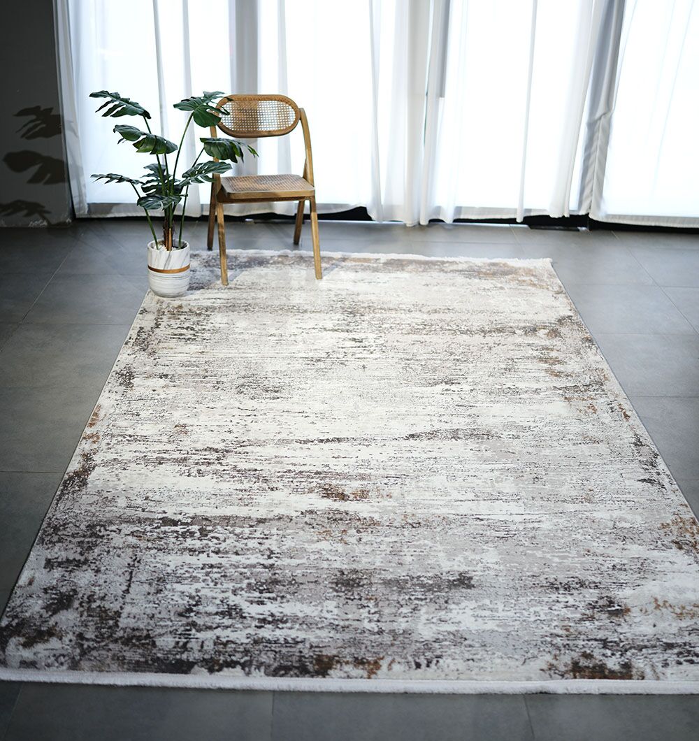 D.Vizon Gold Machine Made Turkish Area Rug - MR267 FLORENCE
