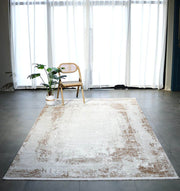 Machine Made Cream Gold Color Turkish Rug - MR359 FLORENCE