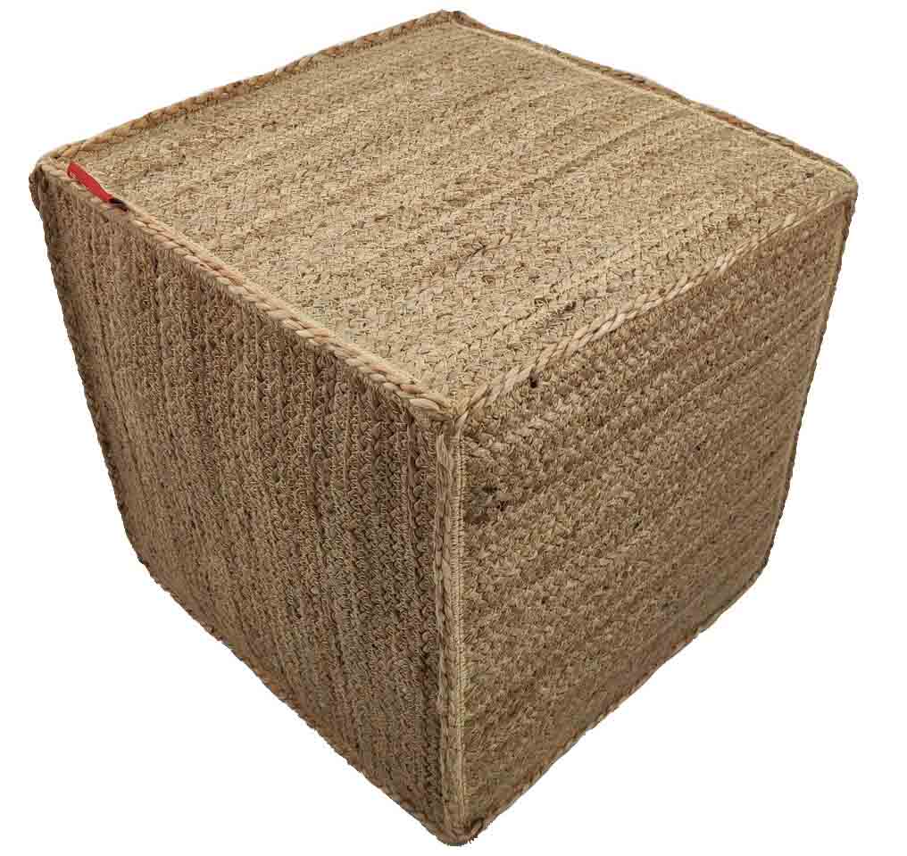 Jute Pouf Natural Color PF-004