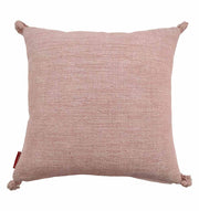 Cotton & Polyester Natural & White Color Cushion With Filler CS-157
