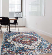 Vintage Pattern Multi Color Printed Rug DD-021