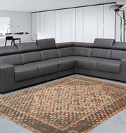 Vintage Design Pattern Multi Color Printed Rug DD-024