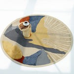 Multicolor Handmade Round Rug HTW 59 (200cm)
