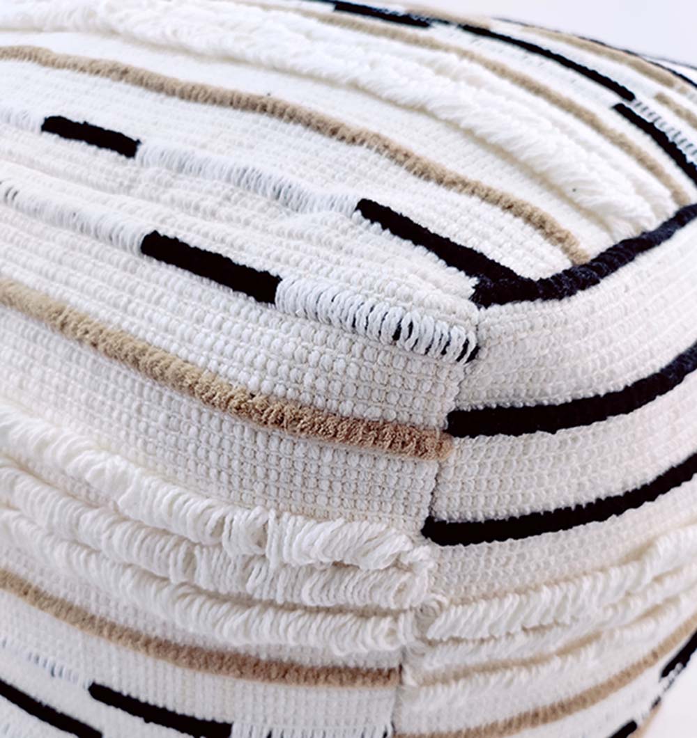 Cotton Boho Pouf PF-066