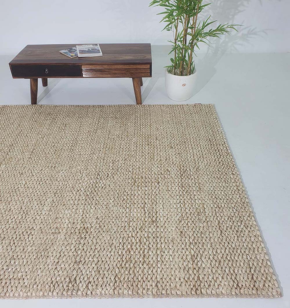 Bleach Color Woven Floor Rug For Home Decor SR-037