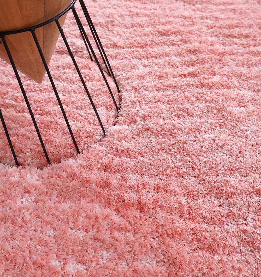 Pink Home Decor Shaggy Rug - SG 01