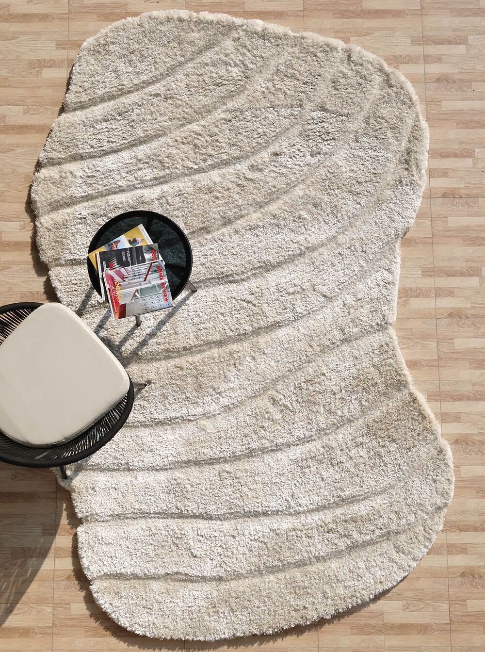 Shaggy Shape Rug for Living Room - SG 018 (200X300 cm)