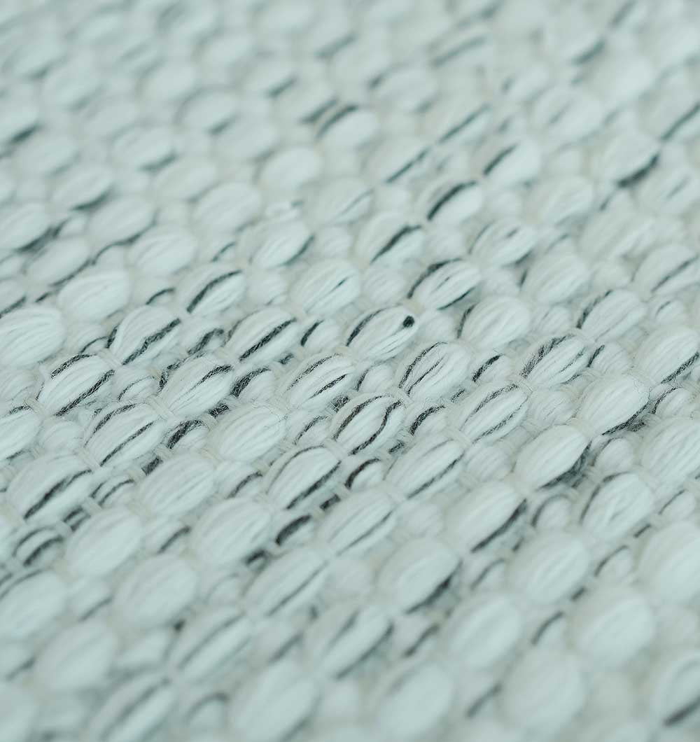 Durable Handmade Natural White Woven Area Rug SR-058