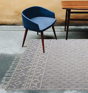 Wool & Cotton Woven Rug Area Rug SRN-004