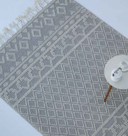 Wool & Cotton Woven Rug Area Rug SRN-004