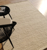 Handmade Natural Color Woven Rug For Living Room SRN-036