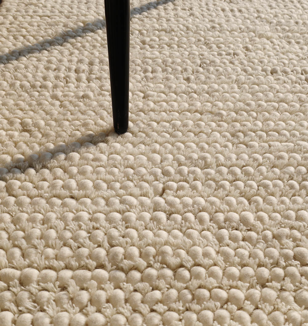 Handmade Natural Color Woven Rug For Living Room SRN-036