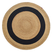 Beautiful Handmade Braided Jute Floor Round Rug: Well Matched for Drawing Room - BR 057 (200cm)