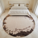 Terra Eclipse Oval Handmade Rug Accent Rug HTWV-195
