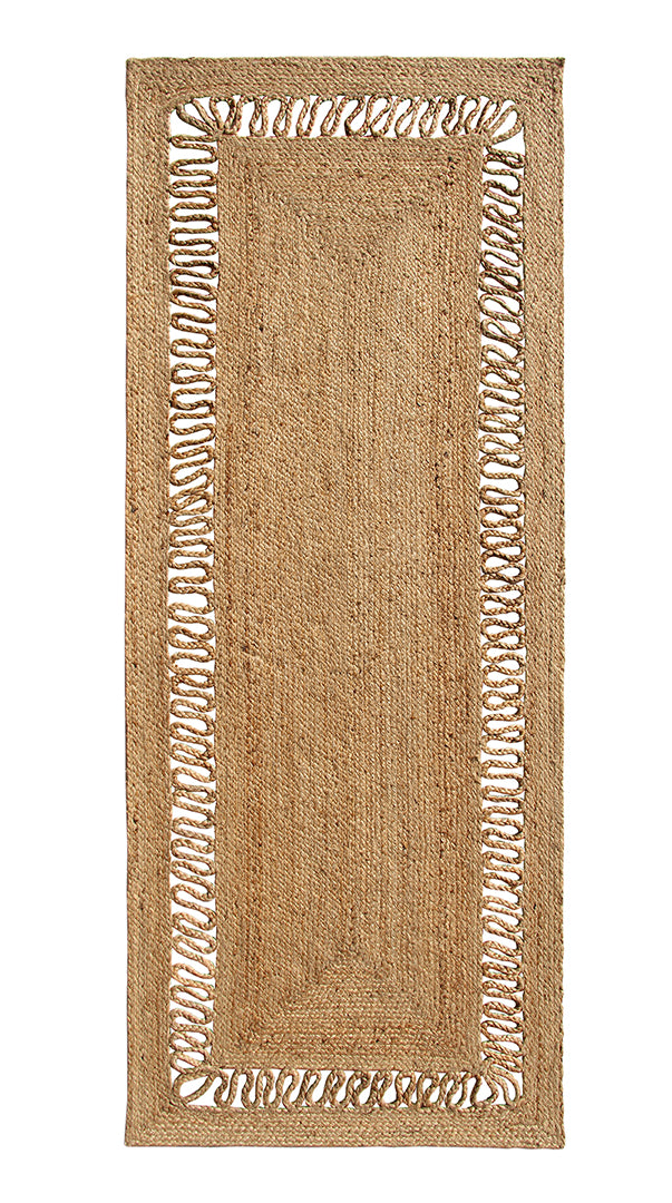 Beautiful Natural Braided Rug - BR 069