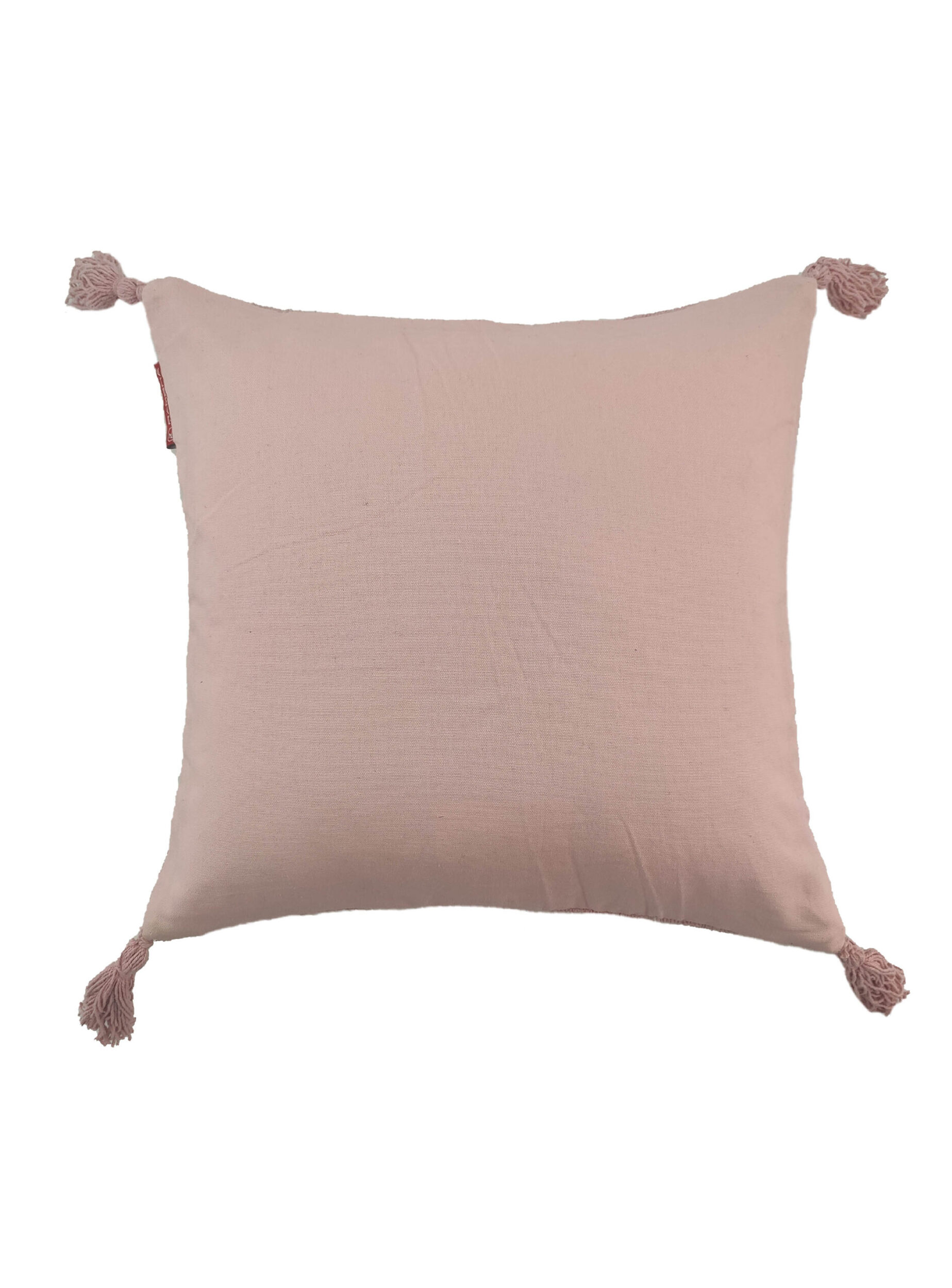 001-scaled-5.jpg Pink Color Cotton Cushion with Filler for Living Room, Bedroom - CS 133 (45x45cm) - الصورة 4